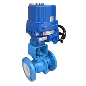Q941 PFA-16C 襯氟電動球閥